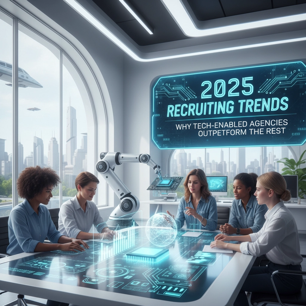 2025 Recruiting Trends: Why Tech-Enabled Agencies Outperform the Rest