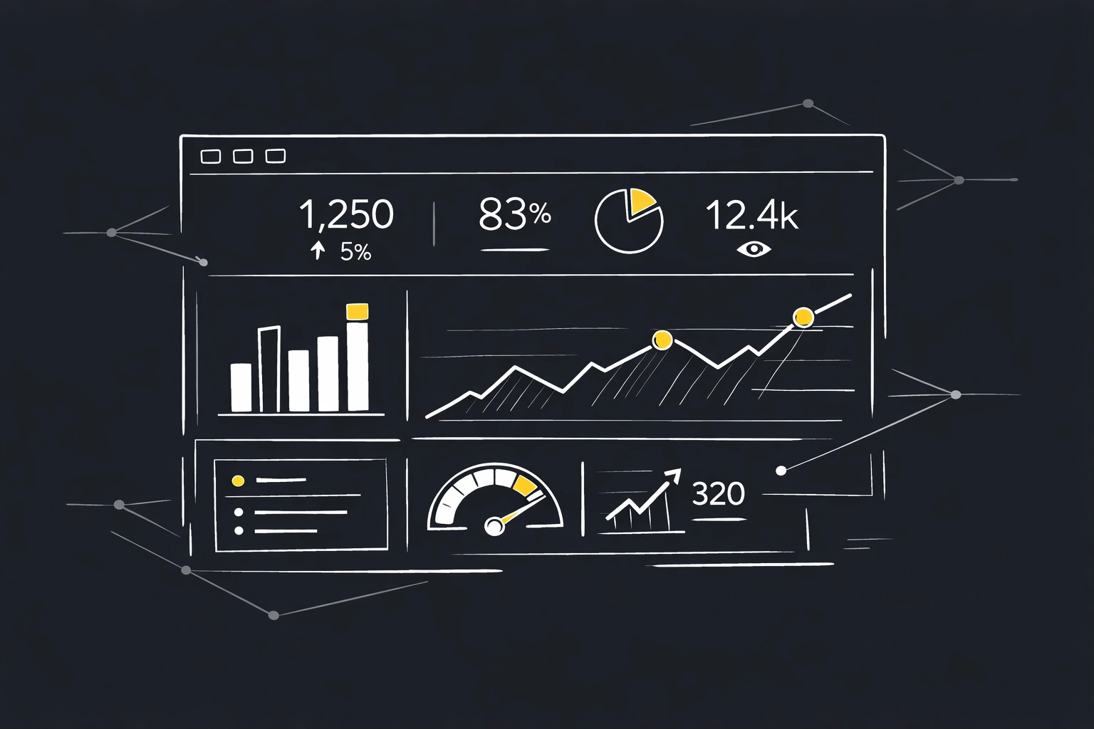 Real-time marketing analytics dashboard displaying live campaign metrics and performance data