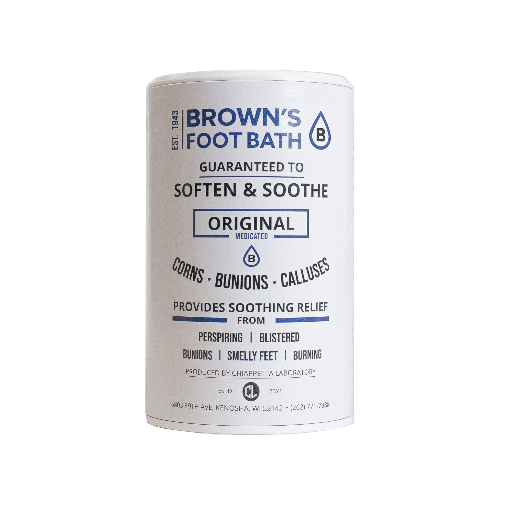 Brown's Original Medicated Foot Bath product
