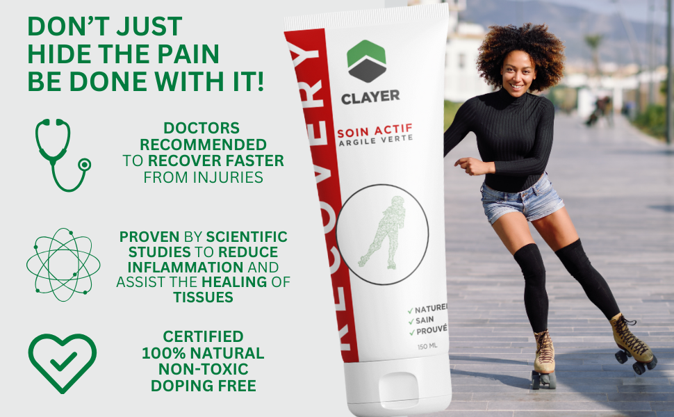 Clayer Recovery French green clay