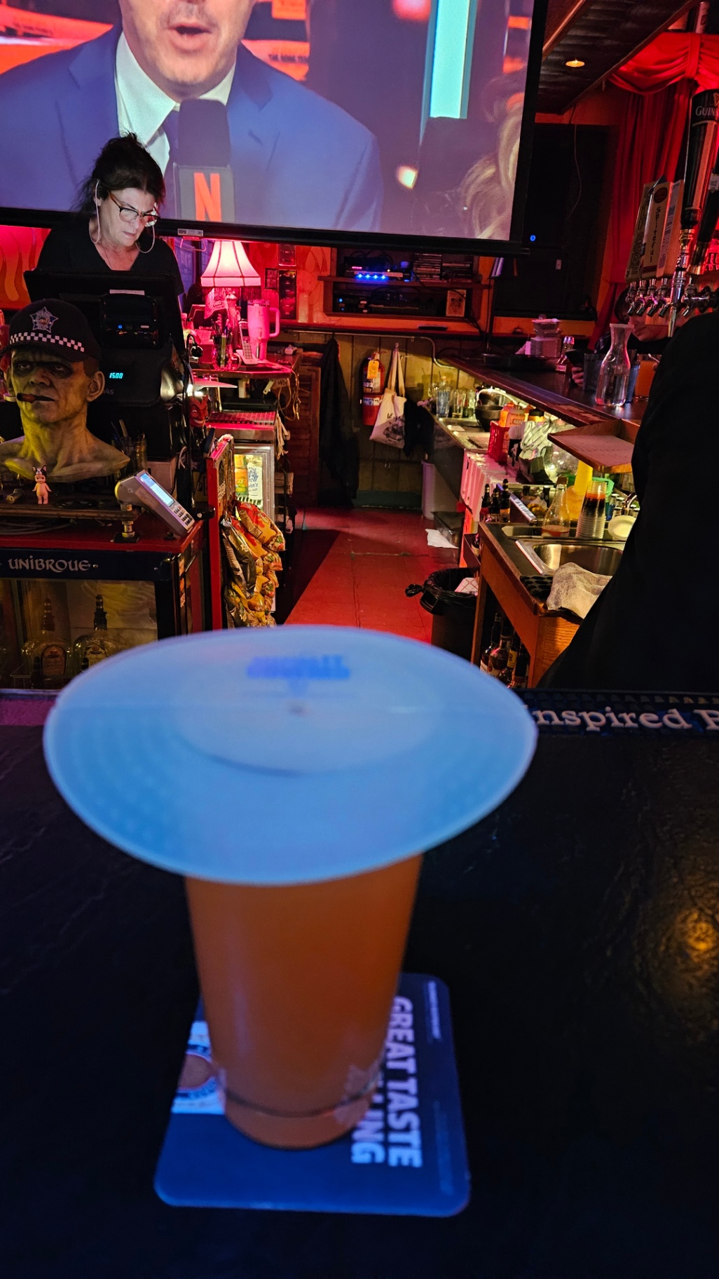 Keeping It Covered at the Bar