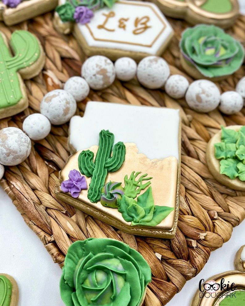 Arizona Cactus Cookie