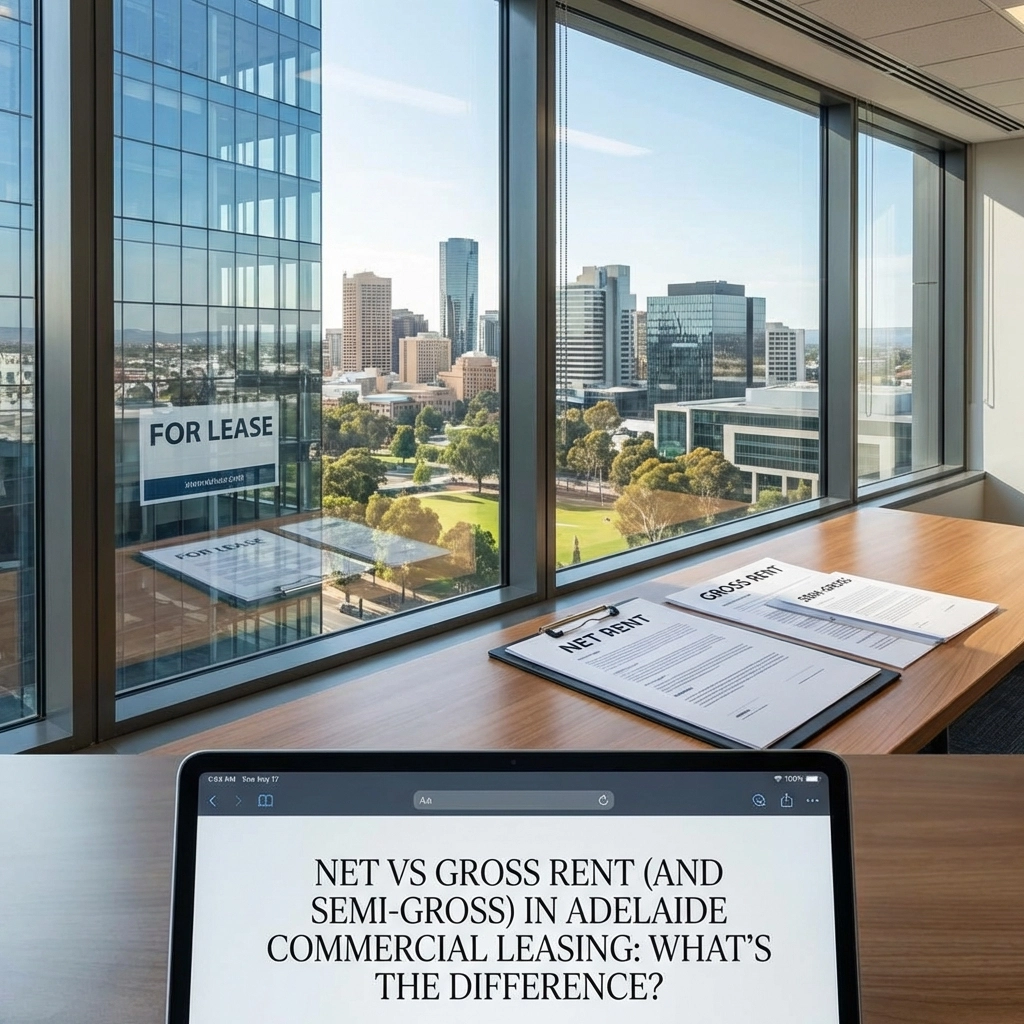 [HERO] Net vs Gross Rent (and Semi-Gross) in Adelaide Commercial Leasing: What's the Difference?