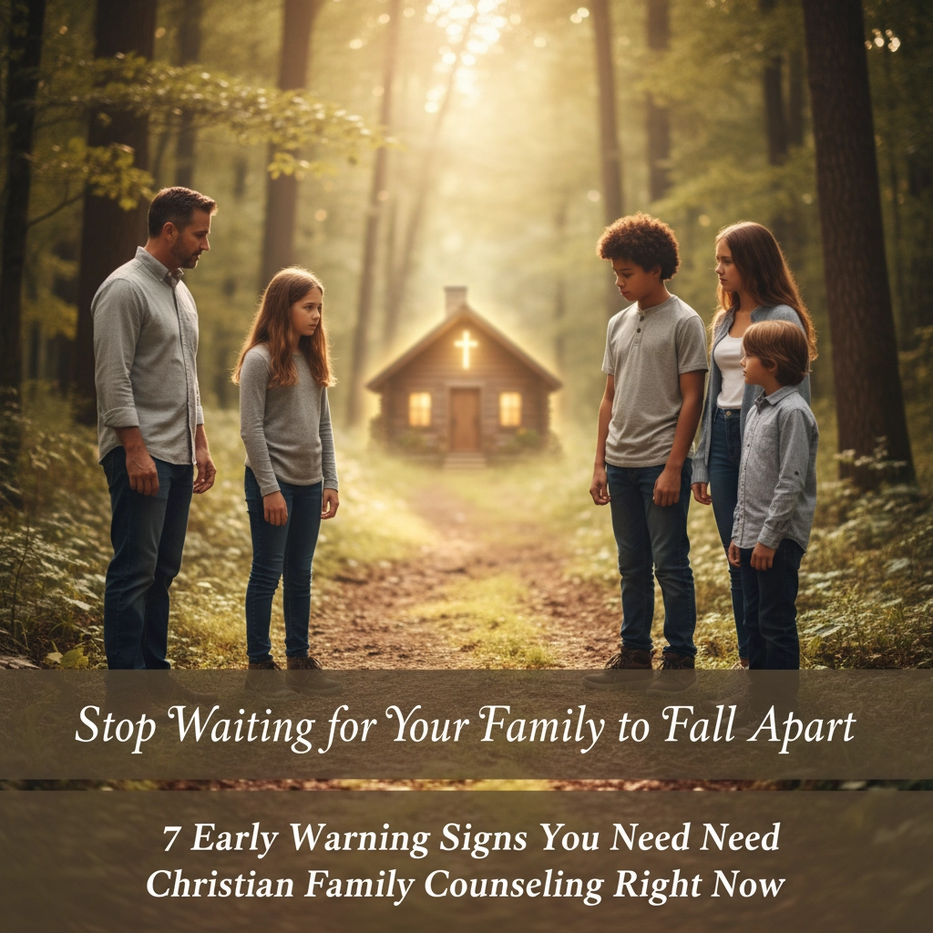 Stop Waiting for Your Family to Fall Apart: 7 Early Warning Signs You Need Christian Family Counseling Right Now