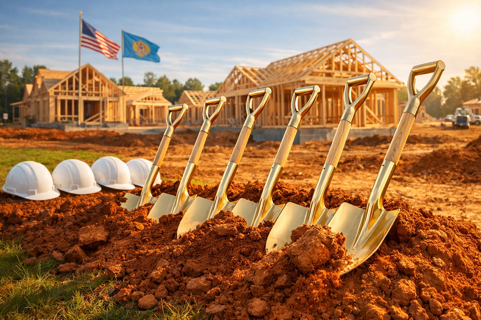Groundbreaking ceremony for affordable housing development in Georgetown Delaware