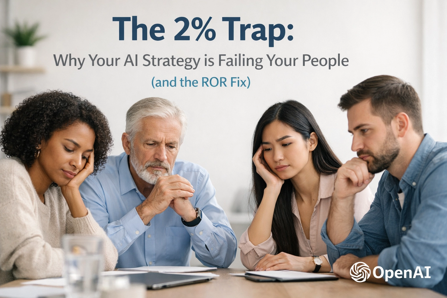 [HERO] The 2% Trap: Why Your AI Strategy is Failing Your People (and the ROR Fix)