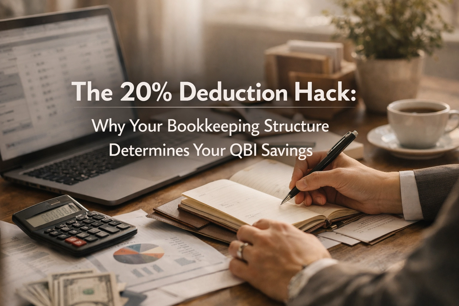 [HERO] The 20% Deduction Hack: Why Your Bookkeeping Structure Determines Your QBI Savings