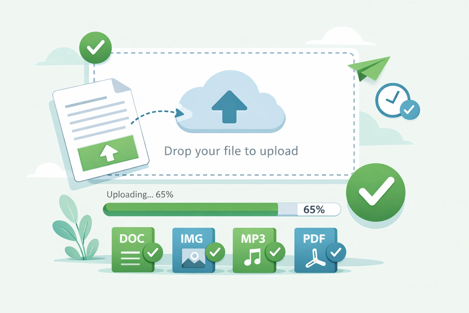 Ebook upload interface showing digital publishing process with file format options