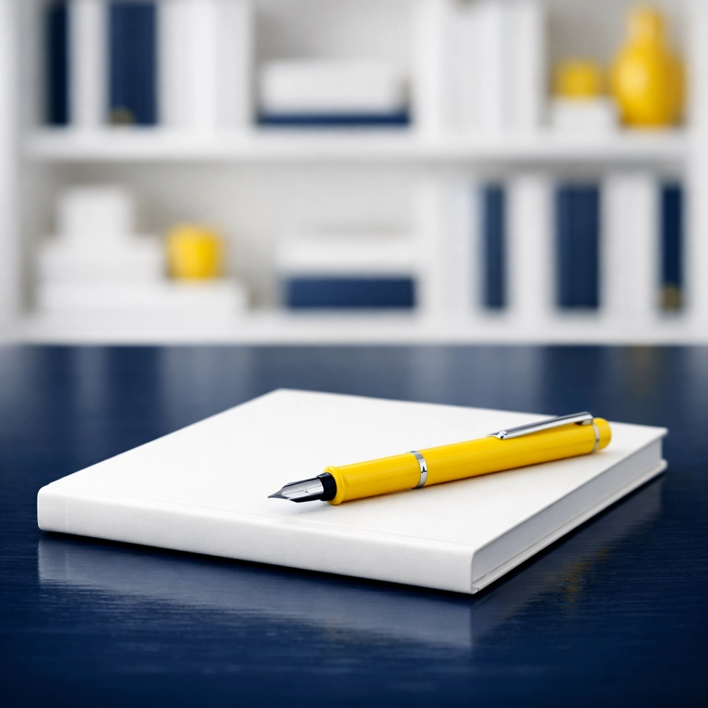 Organized home office desk representing a sanctuary of focus and flow state achieved through professional house cleaning.