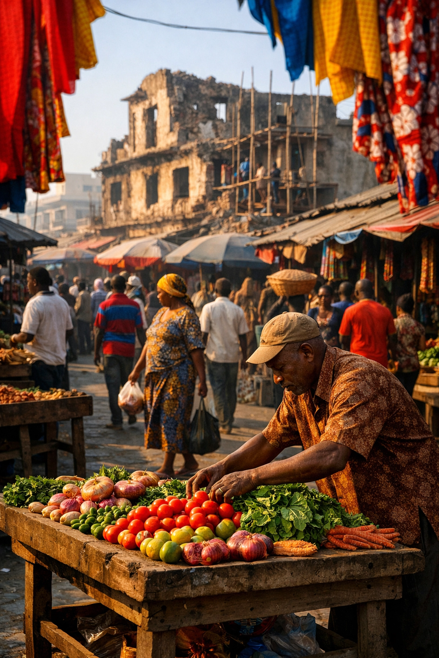 Vibrant market in Sudan returning to life after two-year siege