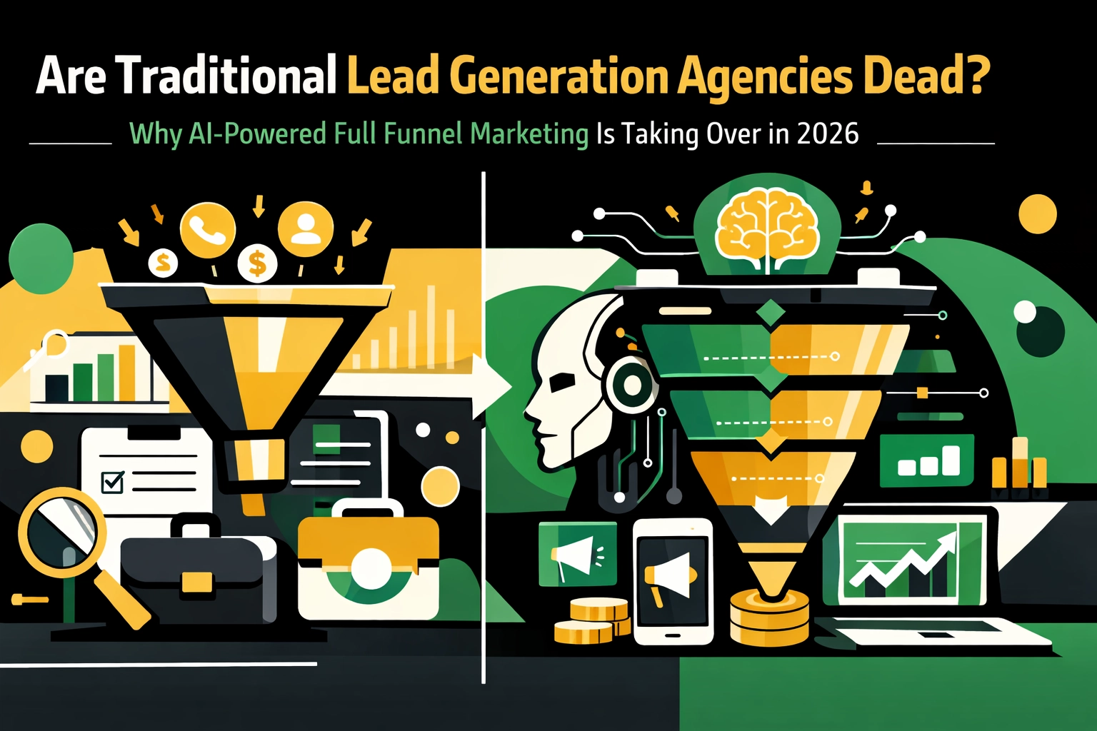 Are Traditional Lead Generation Agencies Dead? Why AI-Powered Full Funnel Marketing Is Taking Over in 2026