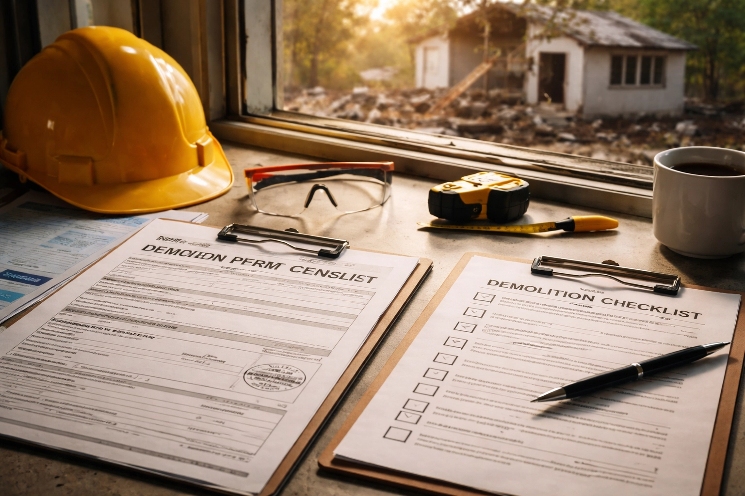 how to get demolition permit nc