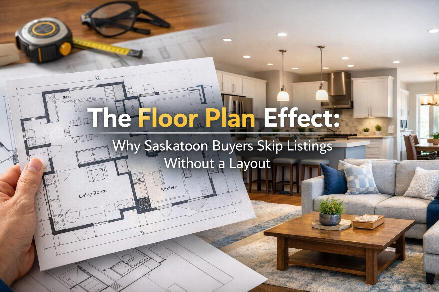[HERO] The Floor Plan Effect: Why Saskatoon Buyers Skip Listings Without a Layout