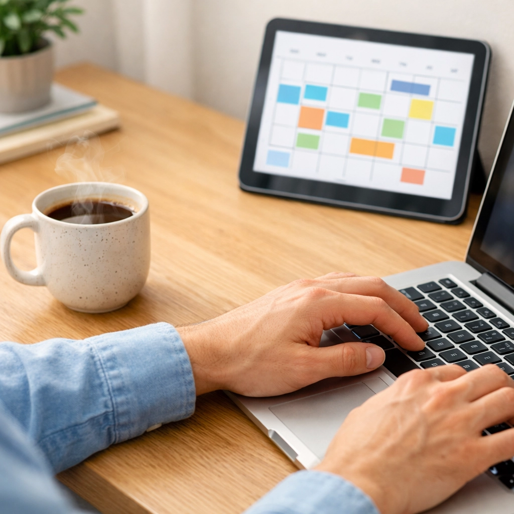 Applying for instant approval loans online to stay on track with bill payments.