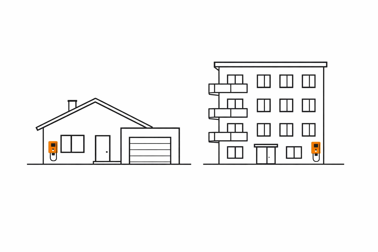 Wallbox Installation in Wiener Wohnhäusern zur Nutzung der E-Auto Förderung 2026.