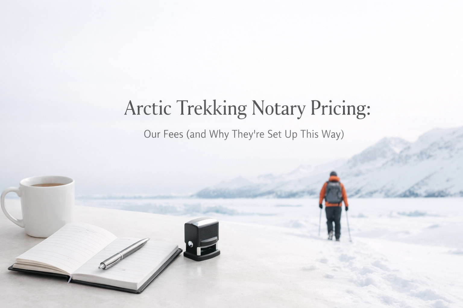 [HERO] Arctic Trekking Notary Pricing: Our Fees (and Why They