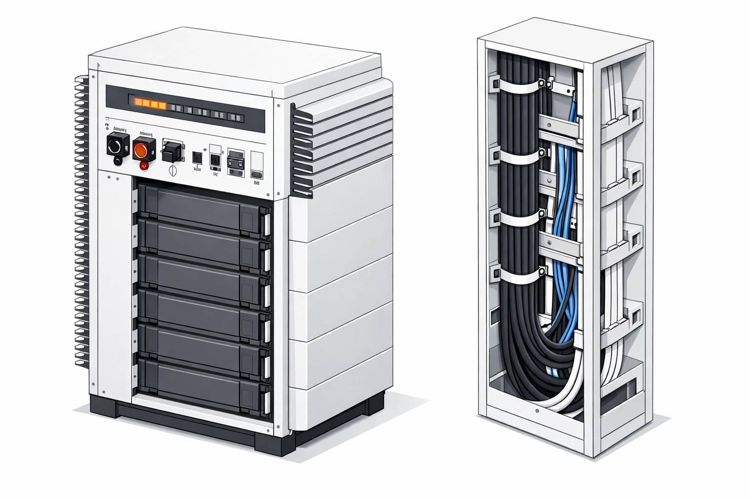 Moderner Batteriespeicher für Wiener Haushalte zur Maximierung des PV-Eigenverbrauchs.