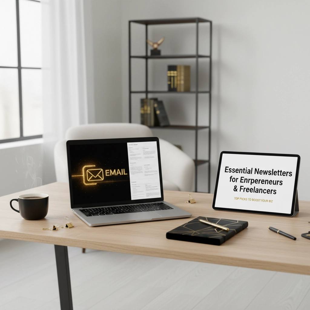 Essential Newsletters for Entrepreneurs & Freelancers: Top Picks to Boost Your Biz
