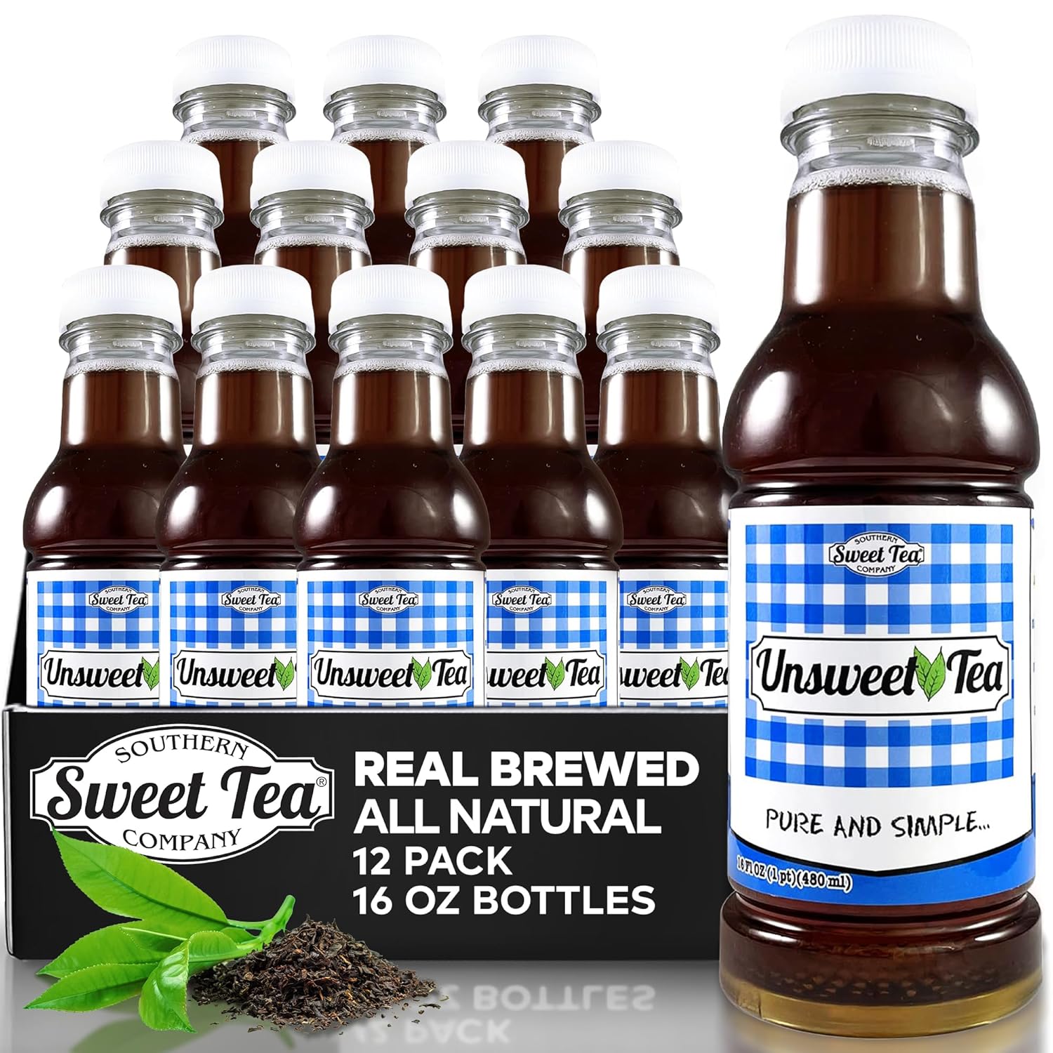 Southern Sweet Tea Company Unsweet Tea 12-Pack