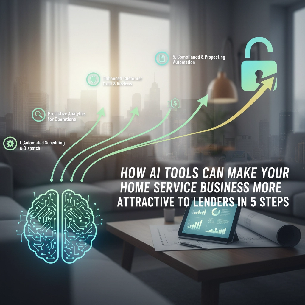 How AI Tools Can Make Your Home Service Business More Attractive to Lenders in 5 Steps