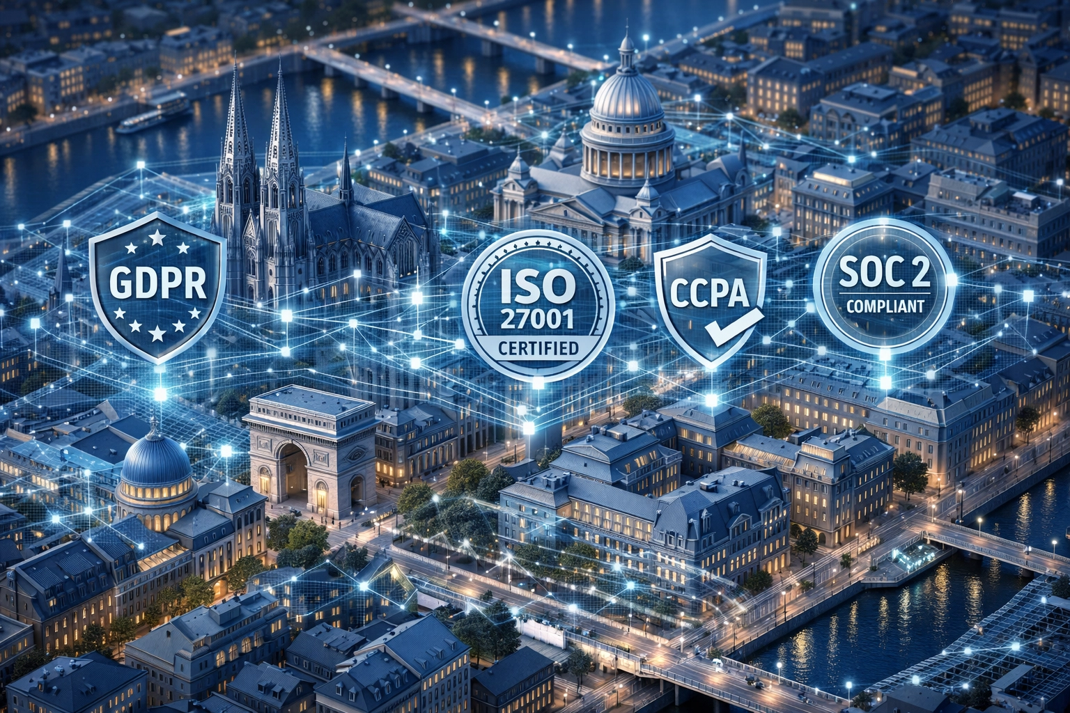 European infrastructure with digital compliance network for DORA regulations