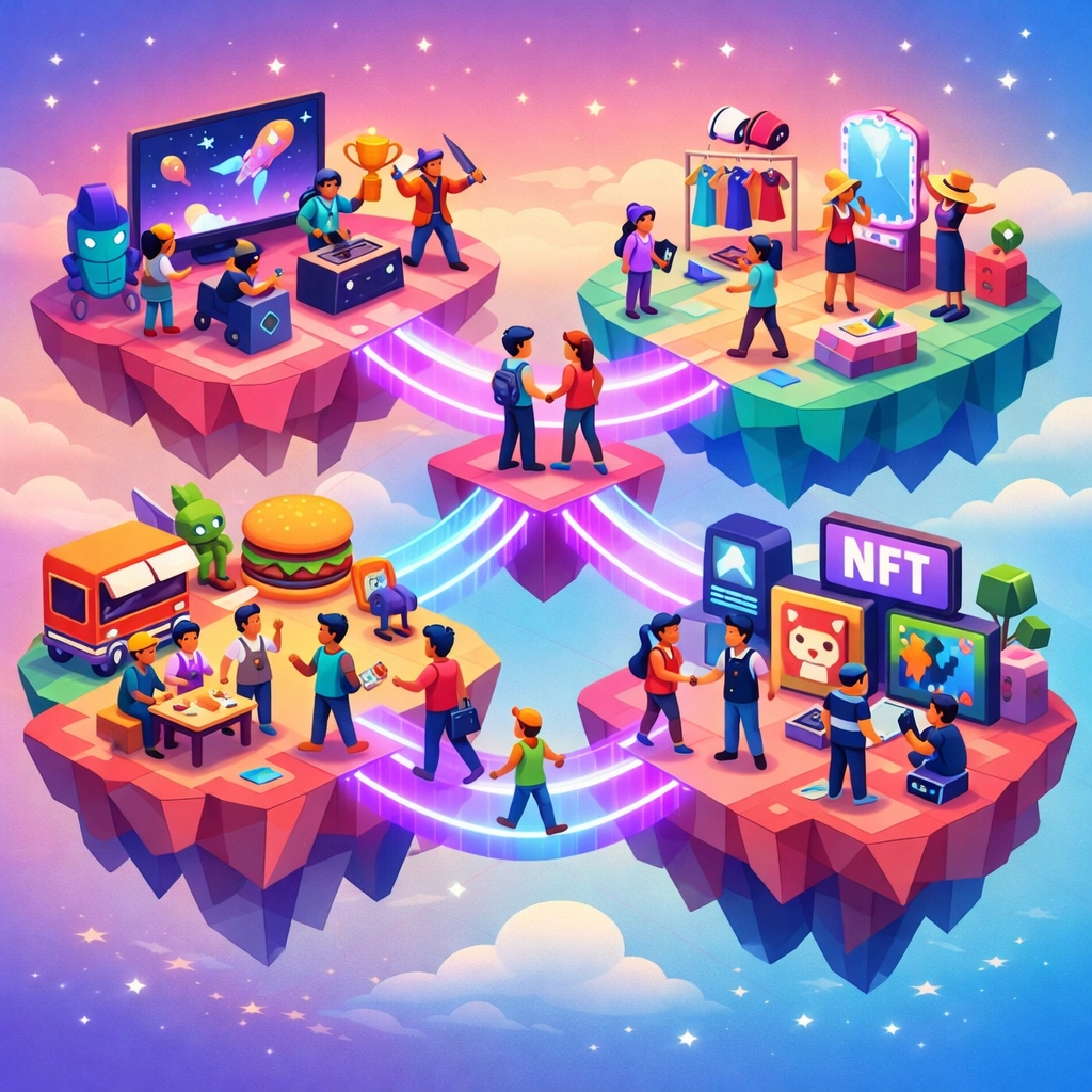 Decentralized social hub ecosystem connecting merchants and customers directly without platform intermediaries