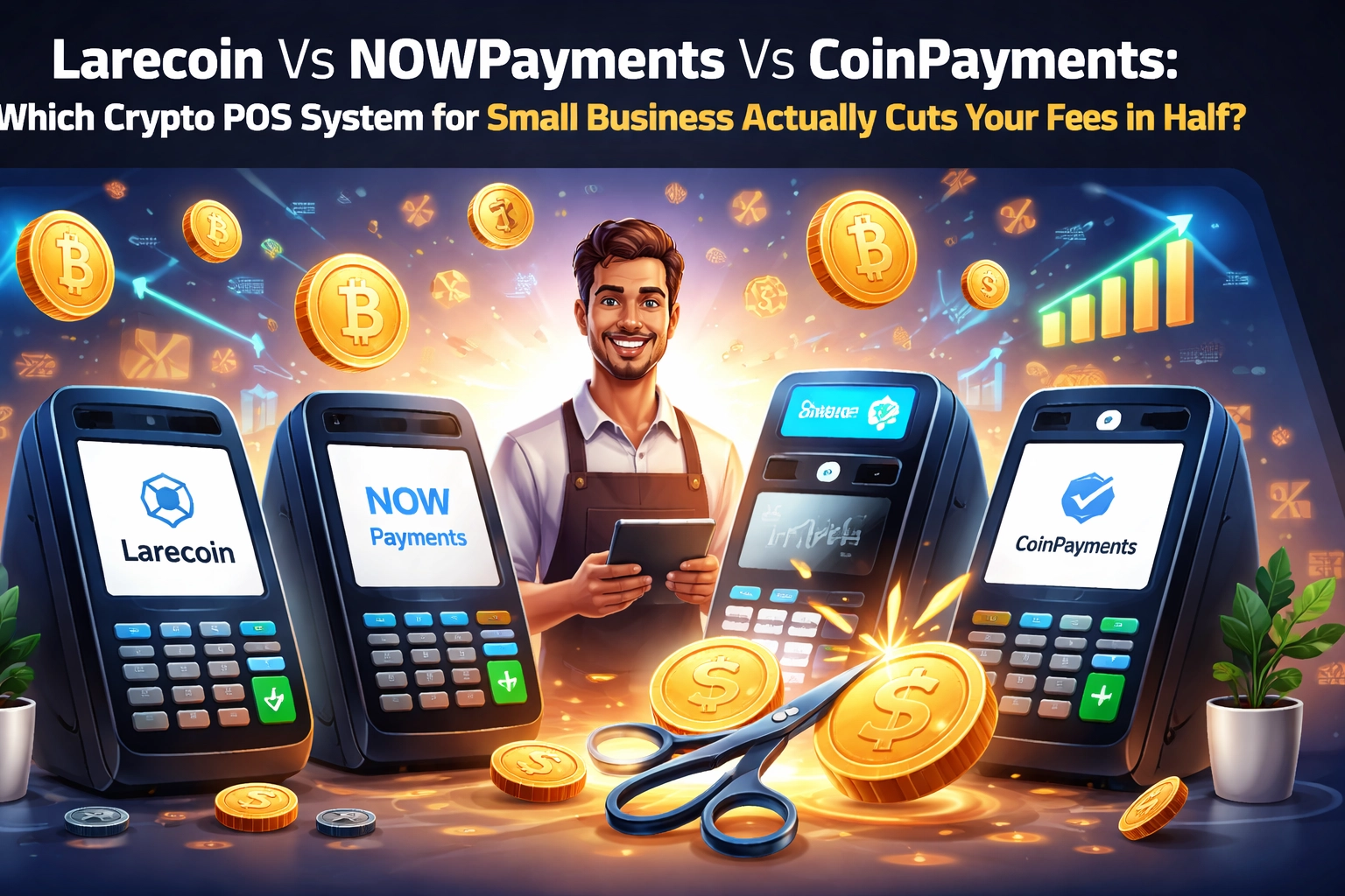 [HERO] Larecoin Vs NOWPayments Vs CoinPayments: Which Crypto POS System for Small Business Actually Cuts Your Fees in Half?