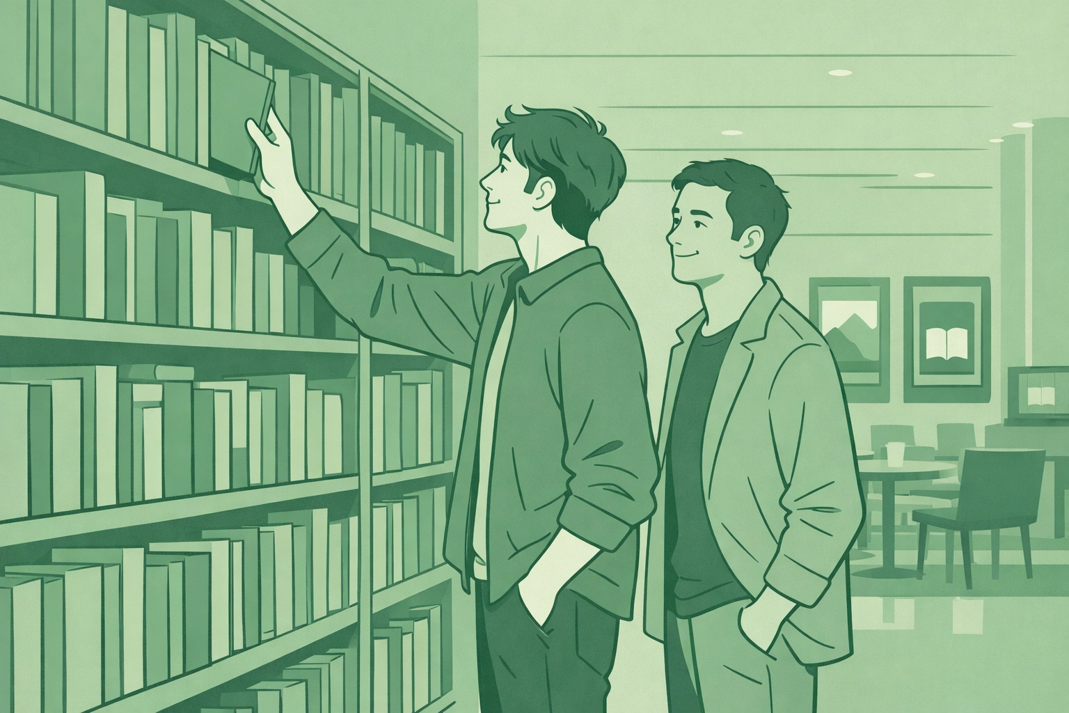 Browsing LGBTQ+ ebooks and MM romance titles in ReadWithPride digital library catalog