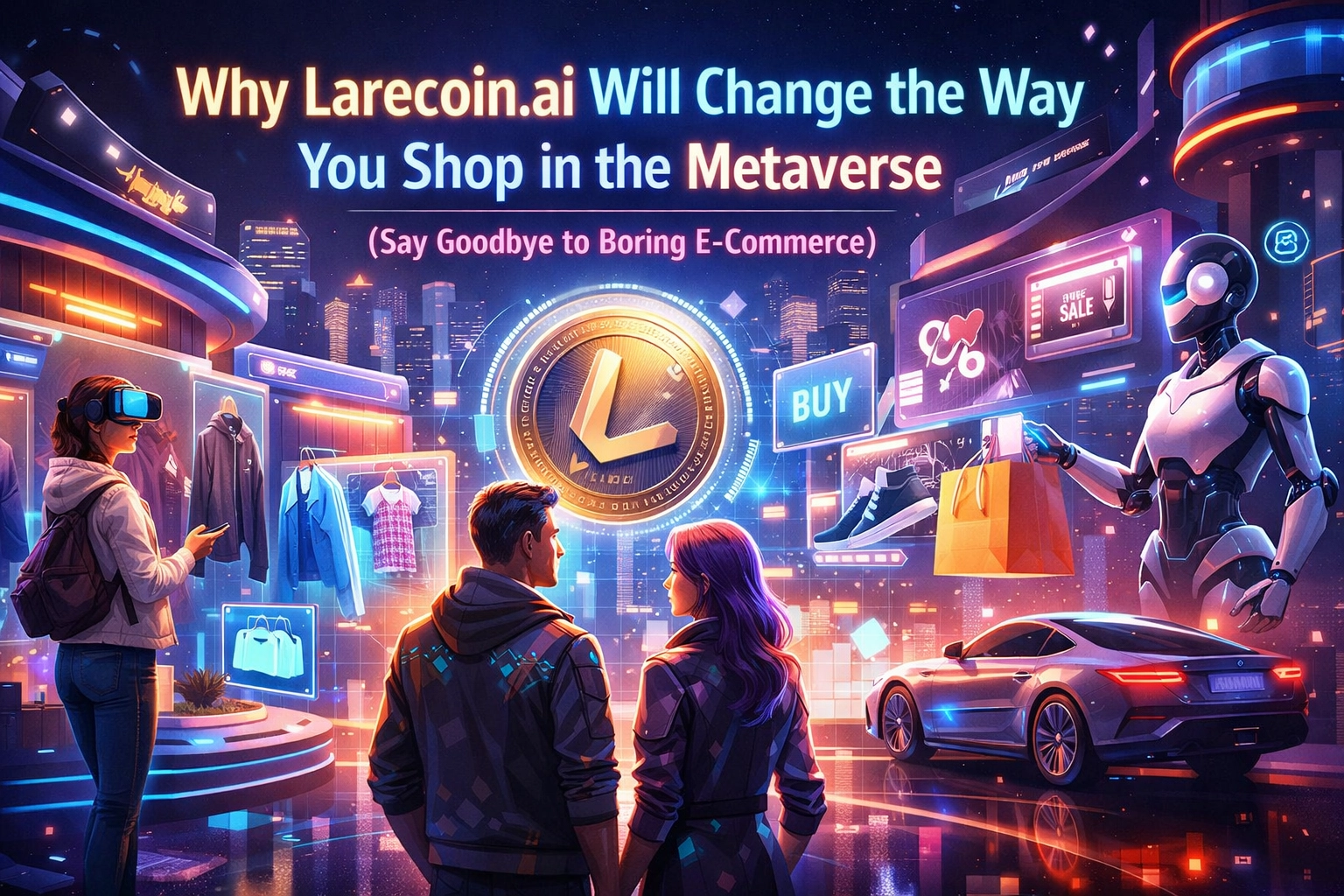 [HERO] Why Larecoin.ai Will Change the Way You Shop in the Metaverse (Say Goodbye to Boring E-Commerce)