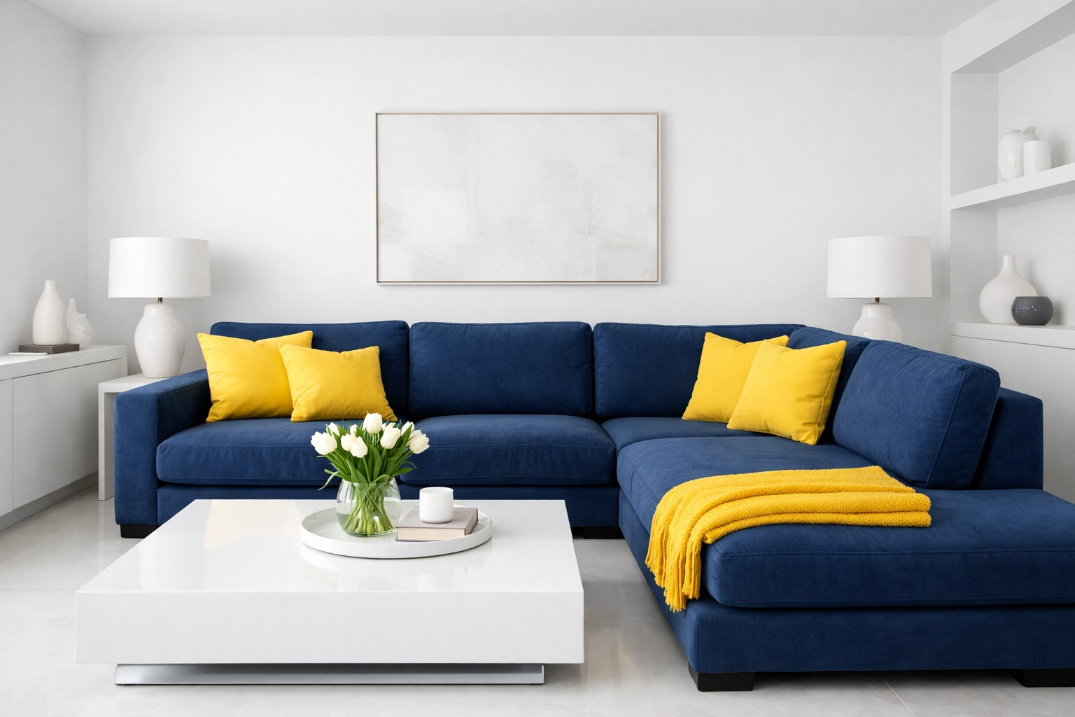 Clean living room in Leominster MA featuring dust-free furniture and a sanitized, organized environment.