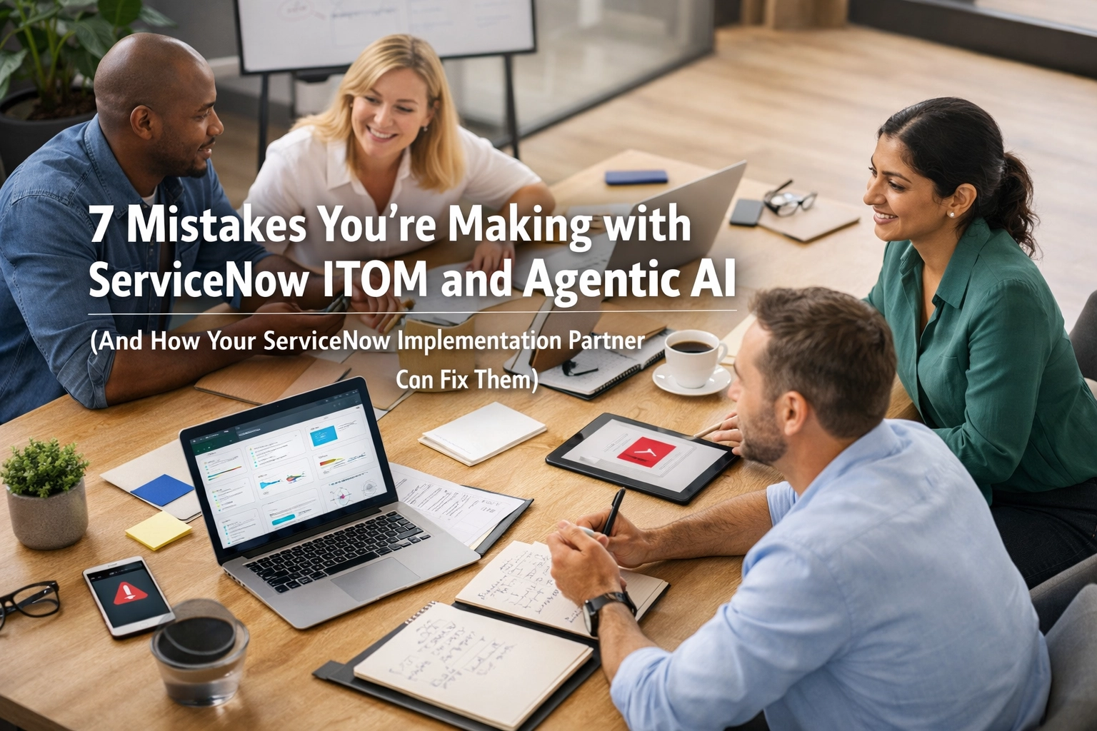 [HERO] 7 Mistakes You’re Making with ServiceNow ITOM and Agentic AI (And How Your ServiceNow Implementation Partner Can Fix Them)