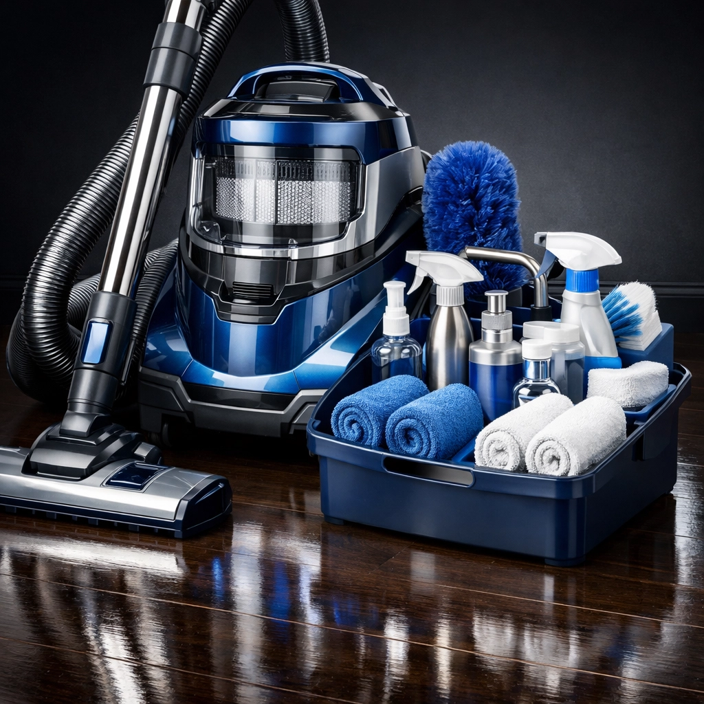 High-tech HEPA vacuum and supplies for expert commercial cleaning Holliston business maintenance.