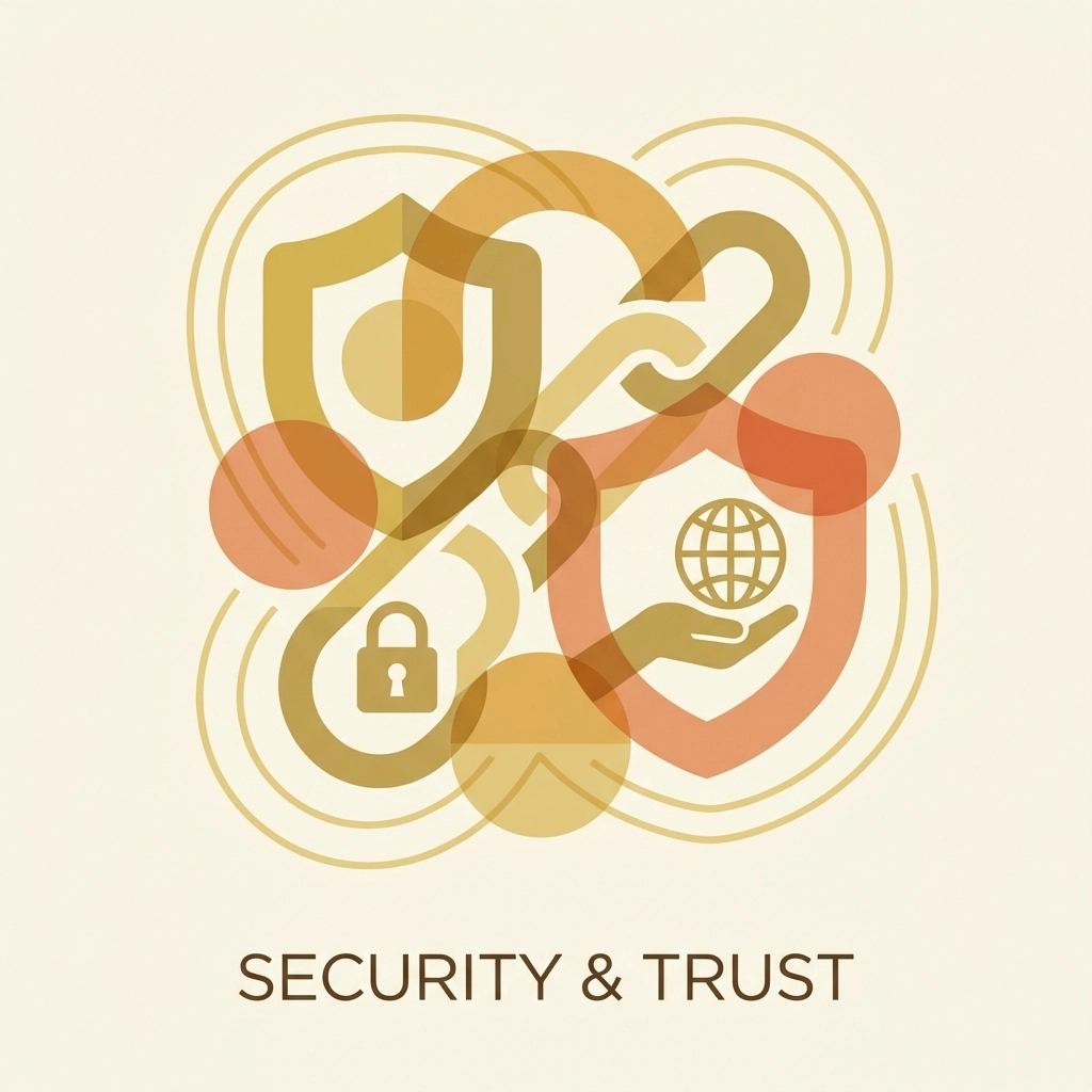 Surrogate financial protection concept showing secure escrow and ethical surrogate compensation, highlighting surrogate financial protection and ethical payment safeguards.