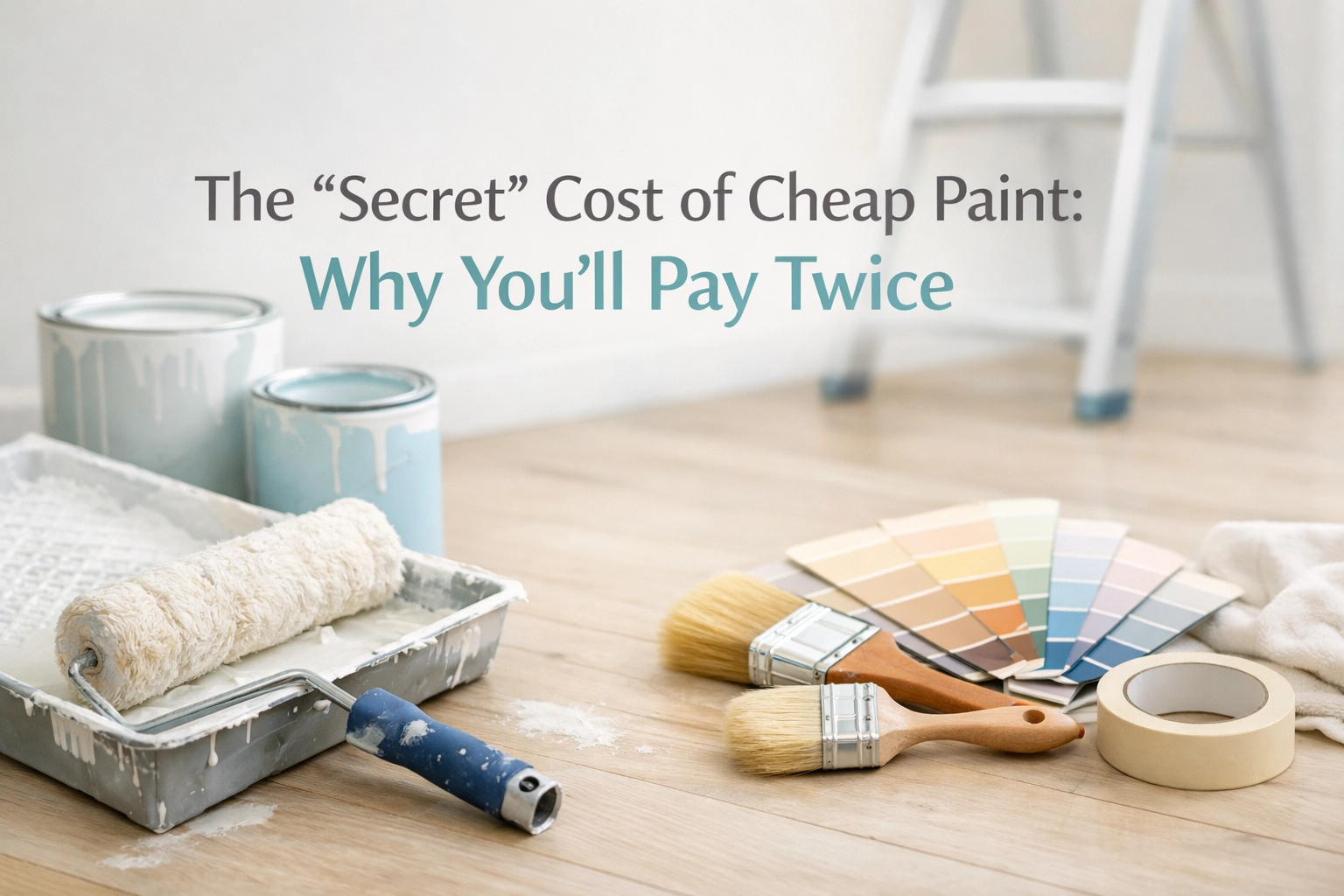 [HERO] The "Secret" Cost of Cheap Paint: Why You’ll Pay Twice