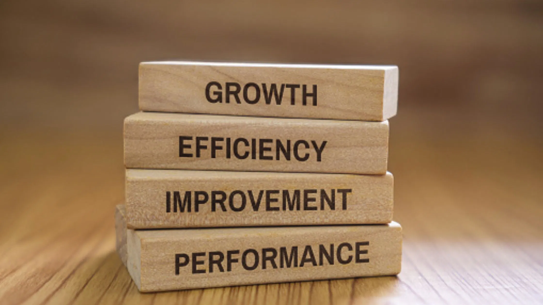 Performance, improvement, efficiency, and growth blocks
