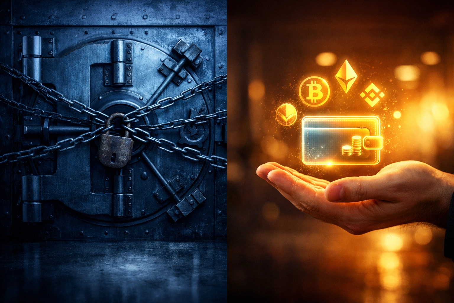Self-custody merchant account versus traditional custodial crypto payment processor control