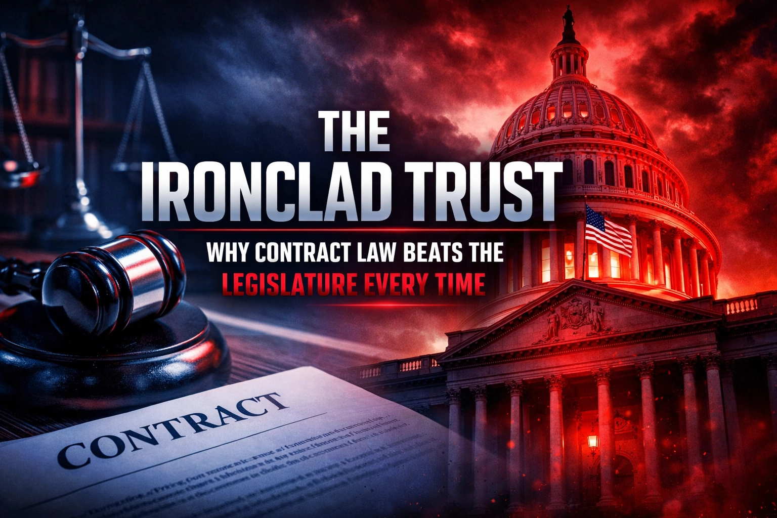 [HERO] The Ironclad Trust: Why Contract Law Beats the Legislature Every Time