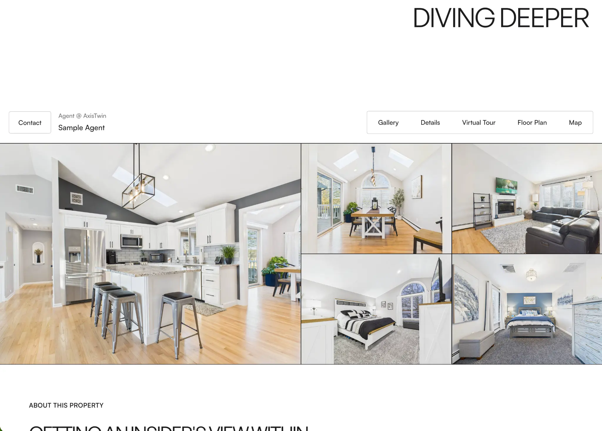 AxisTwin Luxury-Ready Property Website