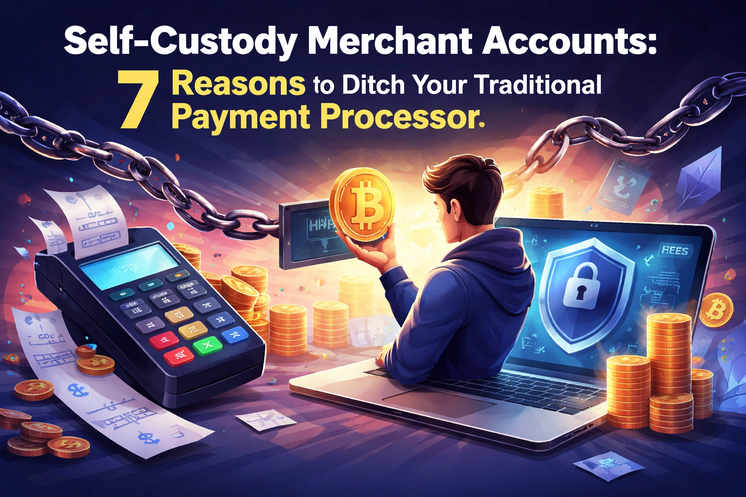 [HERO] Self-Custody Merchant Accounts: 7 Reasons to Ditch Your Traditional Payment Processor