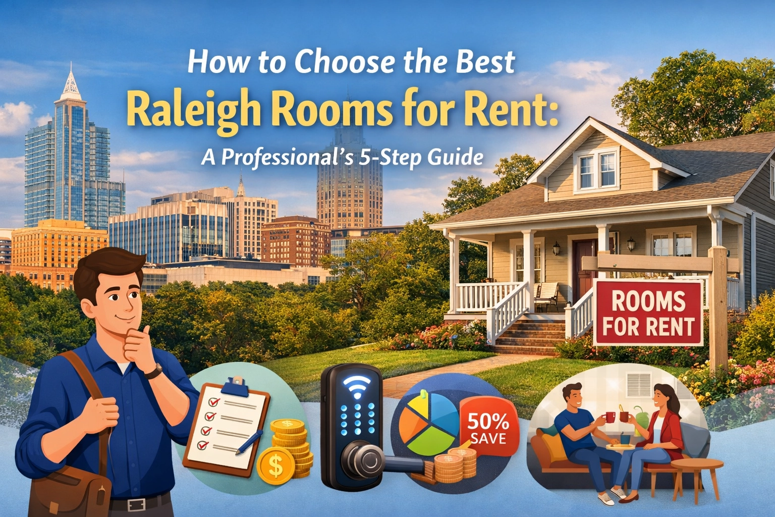 [HERO] How to Choose the Best Raleigh Rooms for Rent: A Professional’s 5-Step Guide