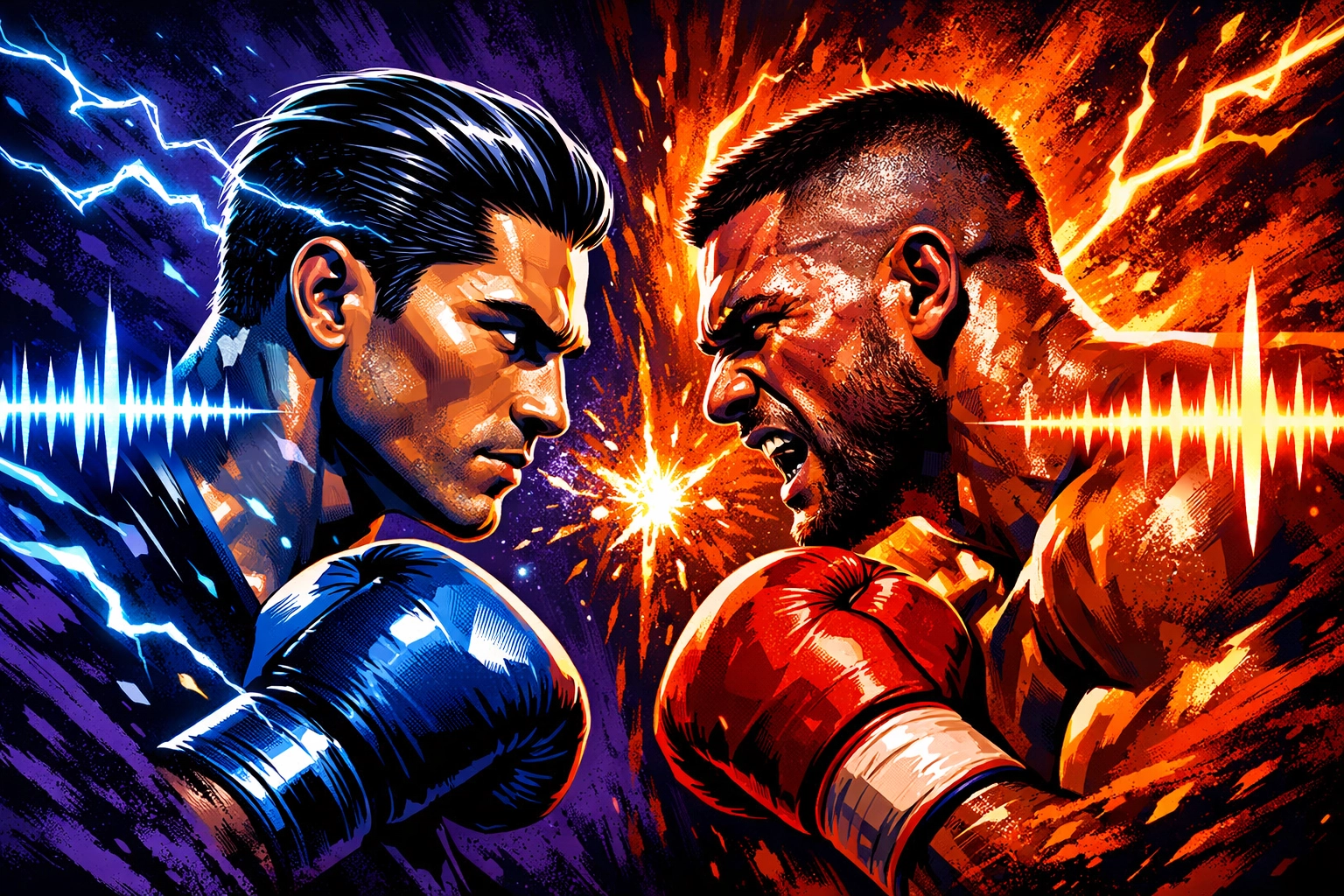 Ryan Garcia and Conor Benn face-off for the $15M WBC welterweight title fight on Netflix.