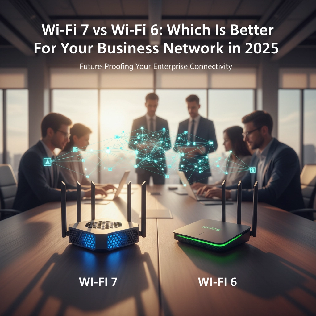Wi-Fi 7 vs Wi-Fi 6: Which Is Better For Your Business Network in 2025?