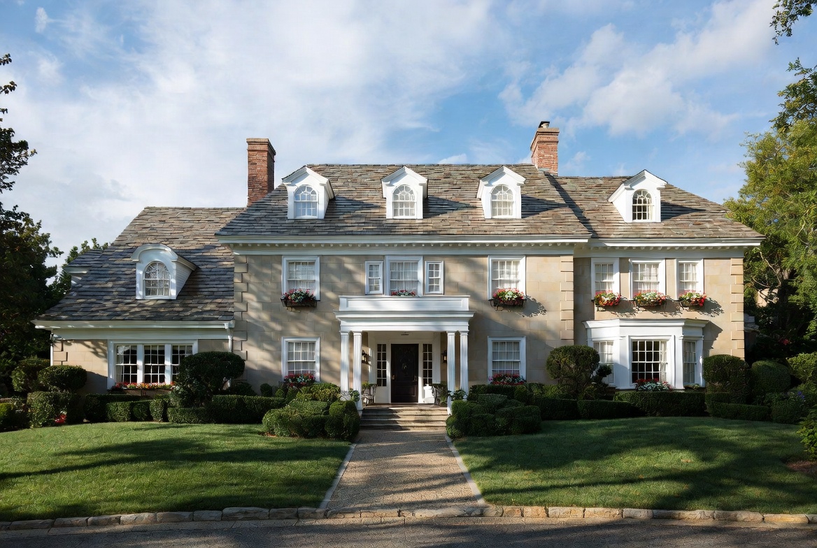 Two-Story Traditional Luxury Home