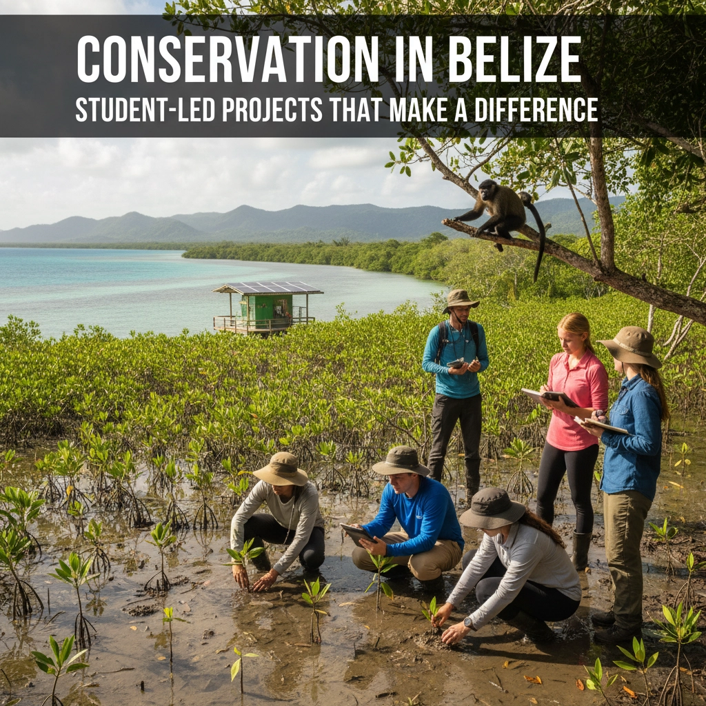 Conservation in Belize: Student-Led Projects That Make a Difference