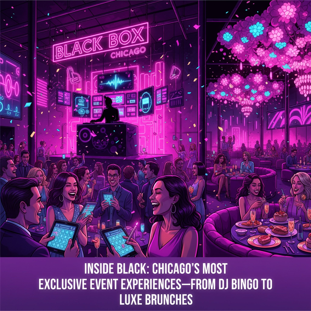 Inside Black Box: Chicago's Most Exclusive Event Experiences: From DJ Bingo to Luxe Brunches