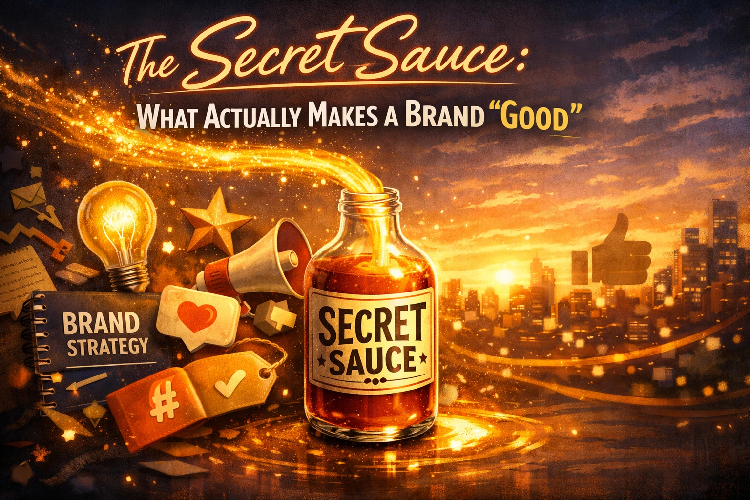 [HERO] The Secret Sauce: What Actually Makes a Brand “Good”