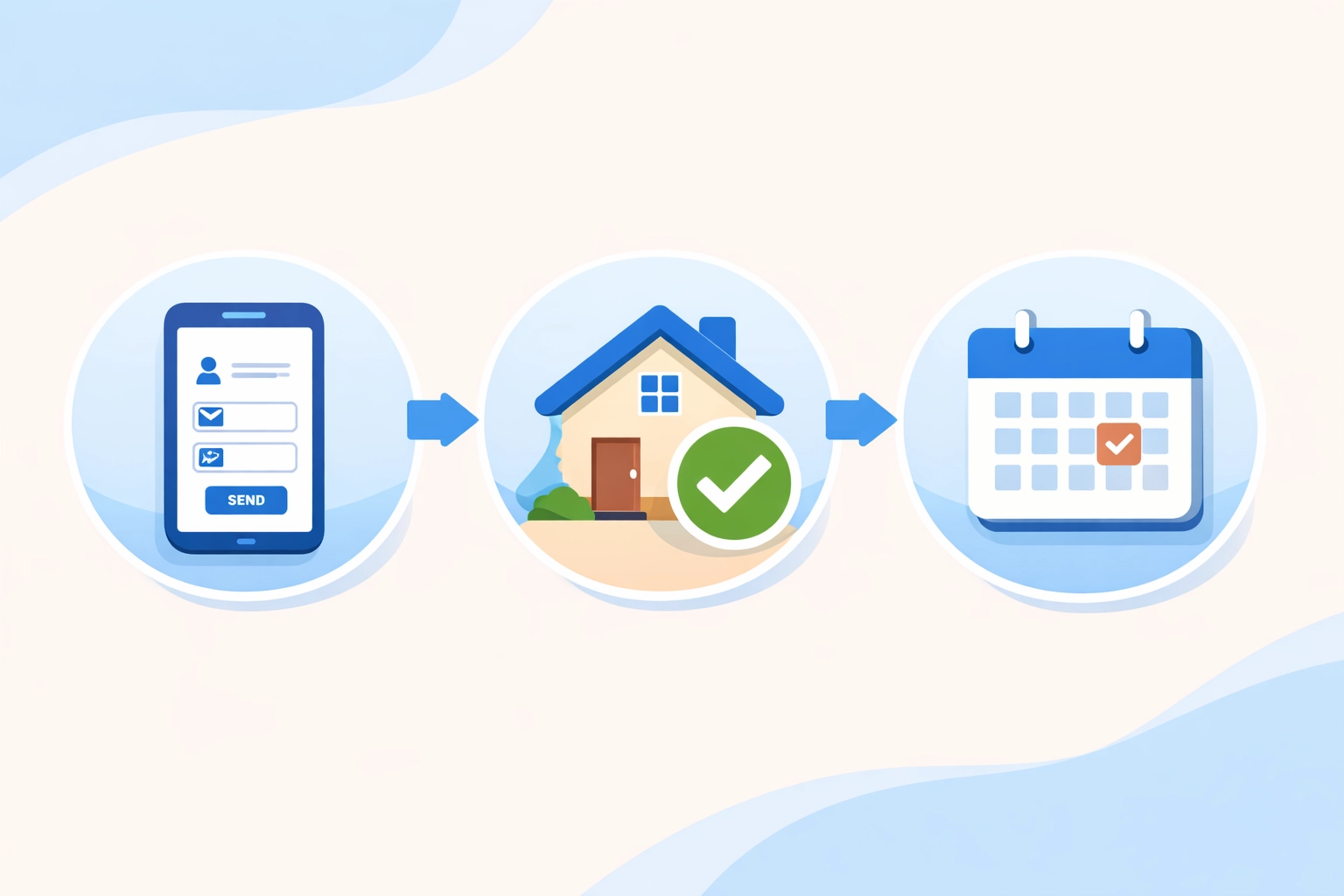 Three-step cash home buying process for Edison NJ homeowners