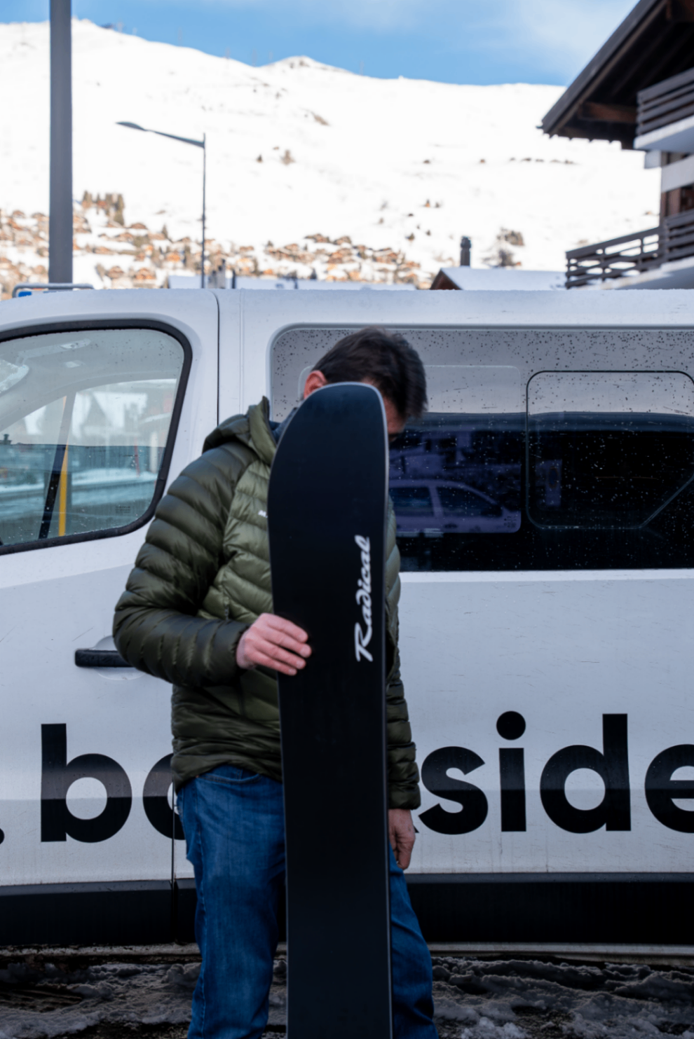 Cyril Pluche with gear