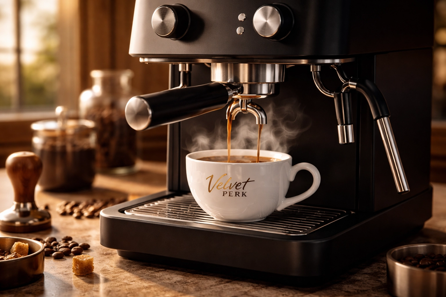 Velvet Perk Espresso Pour