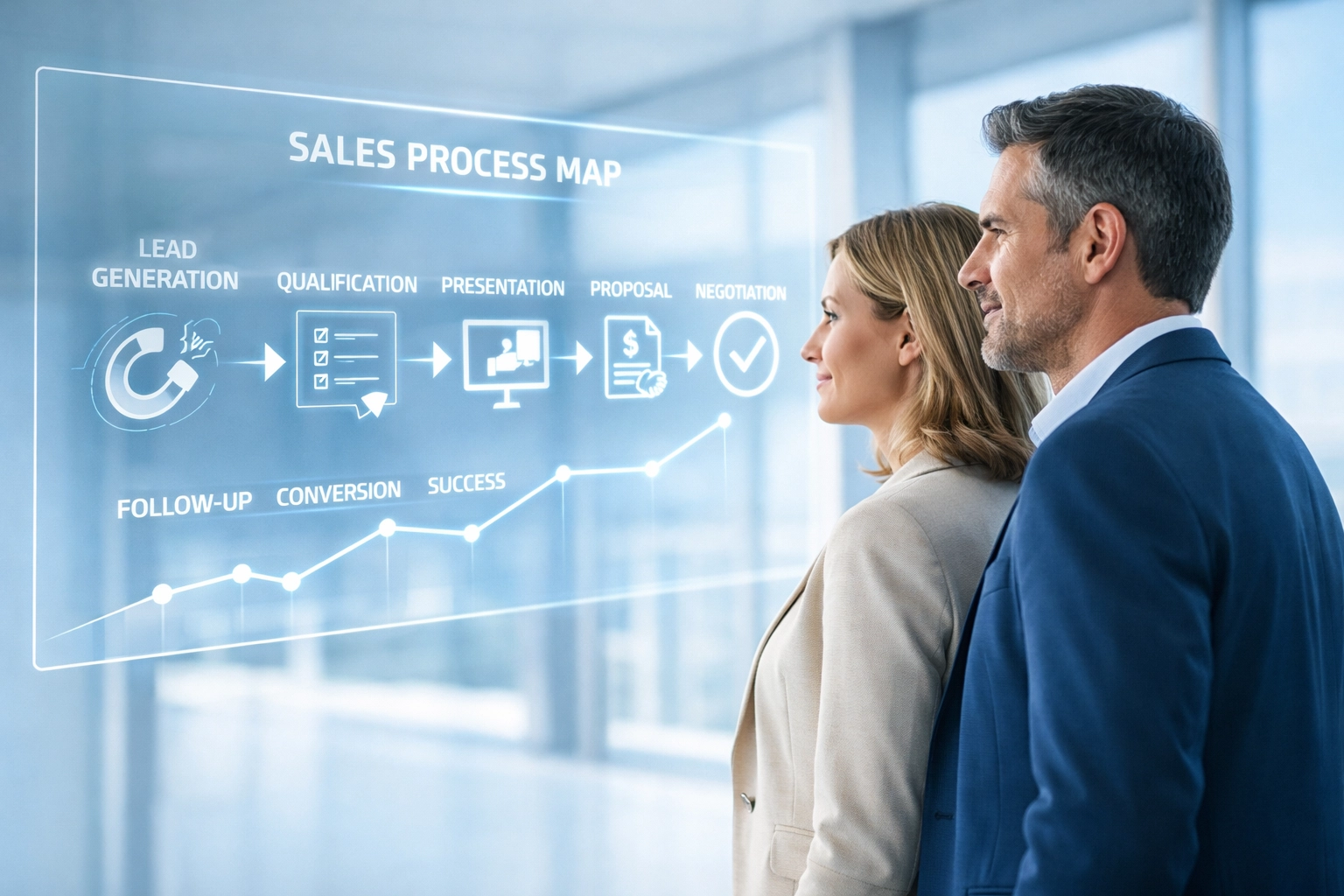 Ideation Digital expert and client collaborating on an autonomous AI-first sales operating system. Ideation Digital expert and client collaborating on an autonomous AI-first sales operating system.